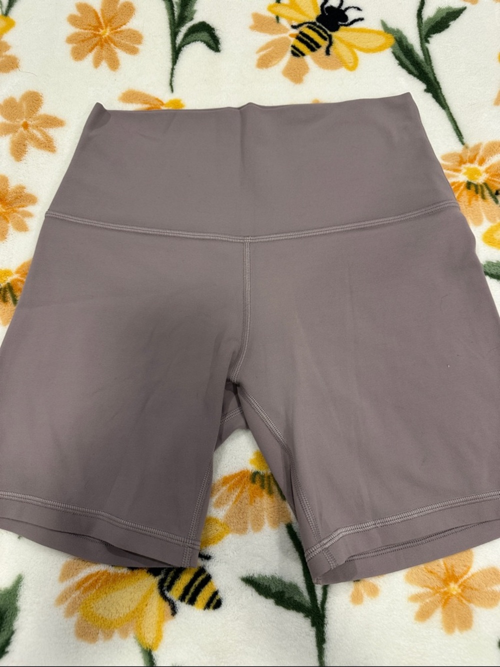 lululemon athletica Mauve High-Rise Bike Shorts